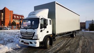 Foton s120 евротент шторный 65 кубов 9.7 метра 24 палета